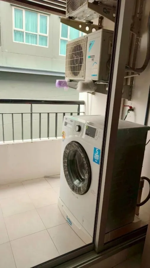 ให้เช่า Casa Condo Ratchada Tha-Pra ห้องพร้อมอยู่ กว้างขวางอยู่สบาย เฟอร์ + เครื่องใช้ไฟฟ้าพร้อม จองเลยก่อนพลาด!!!