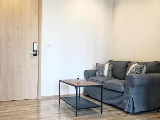 For sale: The Line Chatuchak-Mochit, 12A floor, open view, airy, pleasing to the eye, decorated in Modern style, very livable, hurry and reserve now.
