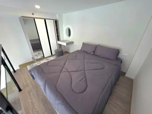 For rent: Origin Plug & Play Nonthaburi Station studio apartment. Fully furnished and ready to move in. Spacious. Book now!