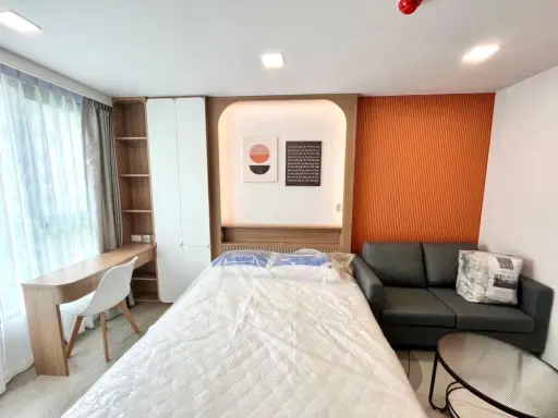 ให้เช่า Kave Town Colony ชั้น 5 วิวกลางสระ ห้องแต่งครบ พร้อมเข้าอยู่ จองเลย ห้ามพลาด