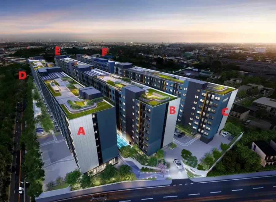Selling a reservation for The Origin Bang Khae, spacious room, 3rd floor, whether you want to buy for yourself or as an investment, the price is very
