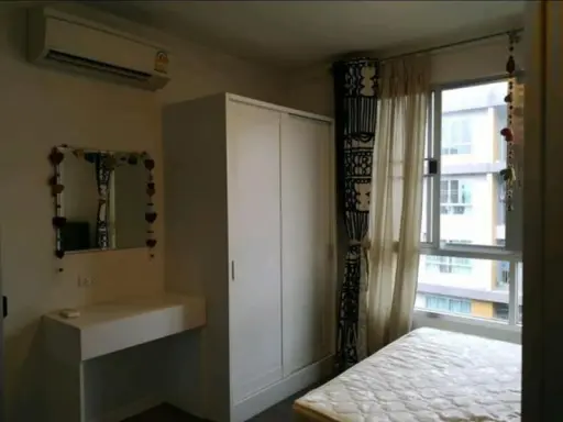 Urgent for rent !! D Condo Campus Resort Bangna, beautiful room, fully furnished, book now !!