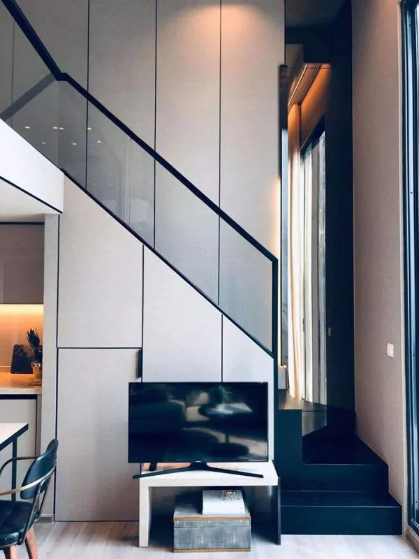 Selling stars at par value, The Reserve Phahol-Pradipat, 14th floor, 1 Bed Plus room, 44.45 sq m. The real room is very beautiful.