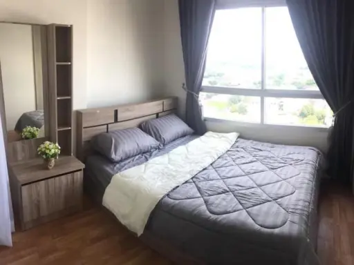 For rent, Lumpini Park Petchkasem 98, 1 bedroom, 12th floor, beautiful room, fully furnished, ready to move in. Message me urgently.
