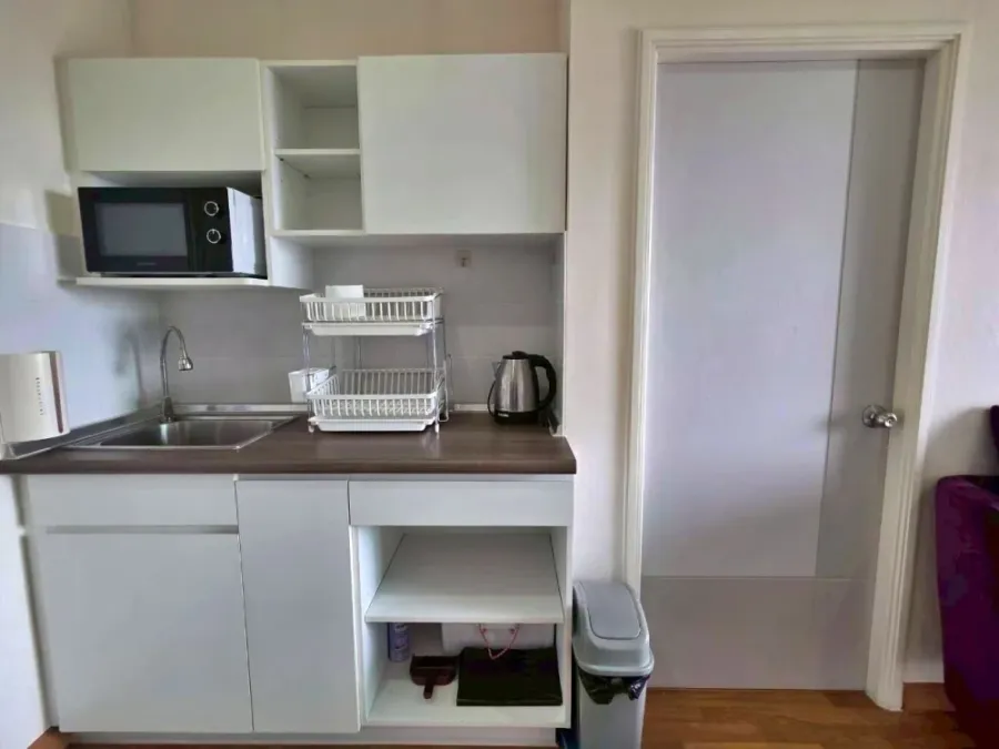 Condo for rent, Lumpini Place Ratchada-Sathu, 12th floor. High floor with great view. Fully furnished. Affordable price. Book now!