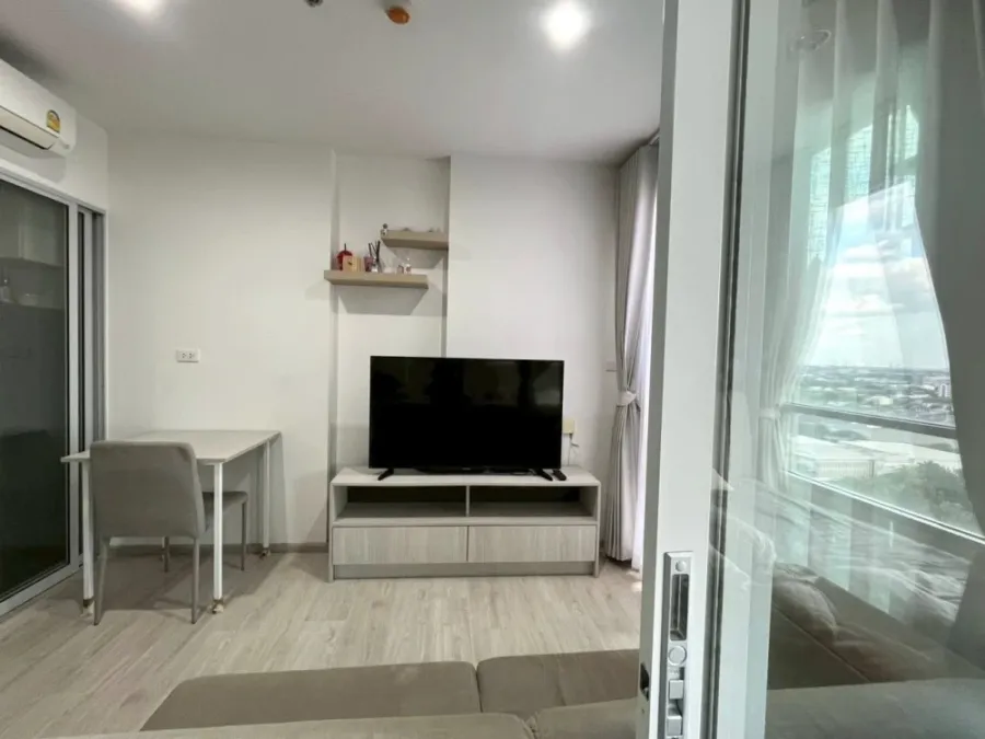 ให้เช่า Condo Niche Mono Chaengwattana ห้องชั้นสูง พร้อมเฟอร์ + เครื่องใช้ไฟฟ้าครบ จองเลยห้ามพลาด+++