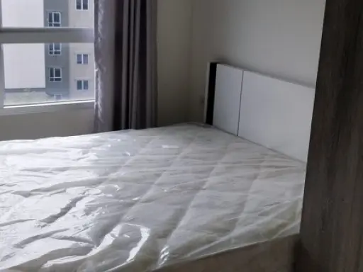 For rent, Lumpini Ville Phra Nang Klao-River View, 7th floor, beautiful view, fully furnished room, hurry and reserve it now.