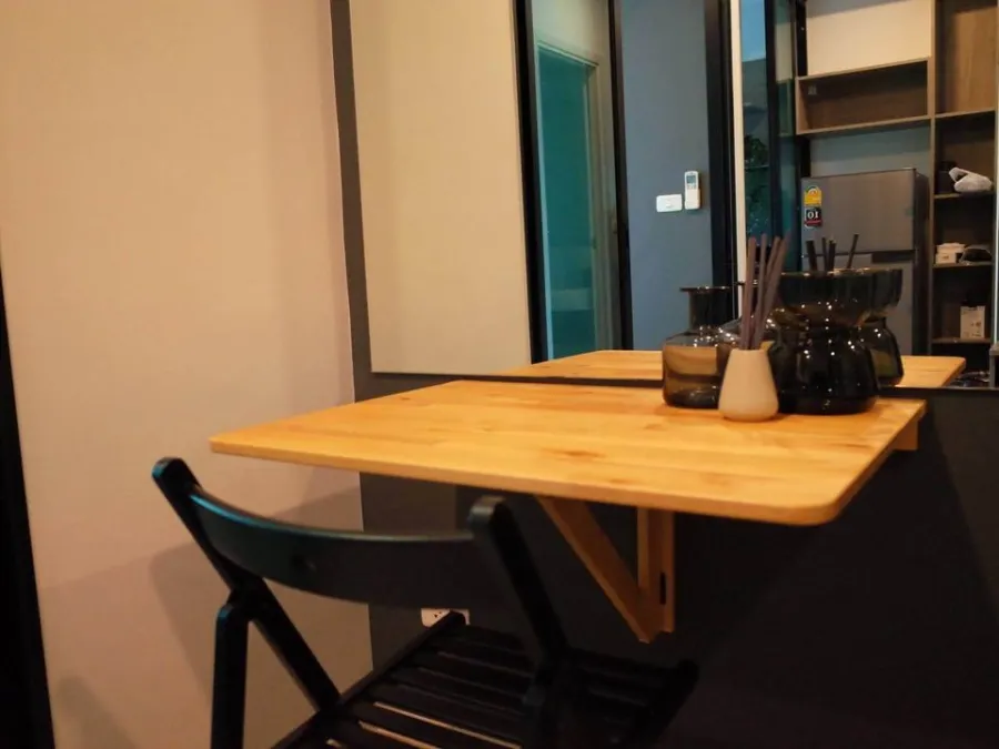 Condo for sale or rent, Notting Hill Sukhumvit 105, view facing outside the project. It has privacy and is nice to live in. Reserve quickly.
