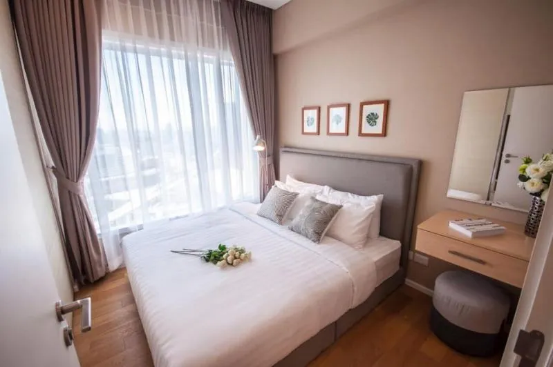 ให้เช่า The Saint Residences ห้องตกแต่งสไตล์ญี่ปุ่น ใช้โทนสีอบอุ่น ให้มองเเล้วสบายๆ เช่าเลยยยๆๆ