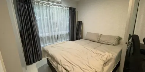 ขาย V Condo Ladkrabang ห้องชั้น 3 มาพร้อมเฟอร์นิเจอร์ครบครัน วิวสวน ห้ามพลาด