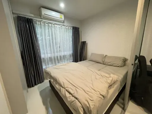 ขาย V Condo Ladkrabang ห้องชั้น 3 มาพร้อมเฟอร์นิเจอร์ครบครัน วิวสวน ห้ามพลาด images
