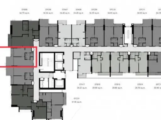 ขายใบจอง (รอบ on-line) เซ็นทริค รัชโยธิน High Rise สูง 21 ชั้น มีห้องเพียง 261 ยูนิต images