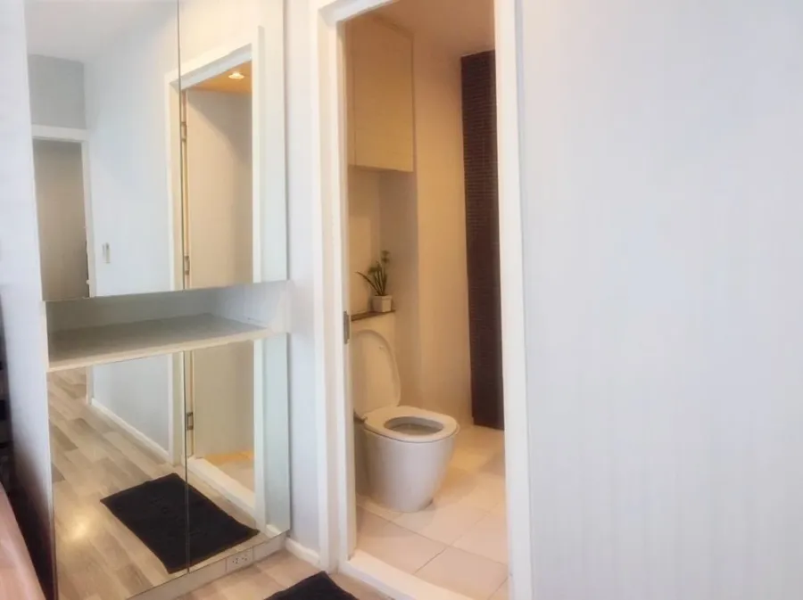 For sale, for rent!! Condo The Key Chaengwattana, 15th floor, Building A, corner room, beautiful room, fully furnished, good price, don't miss it!!
