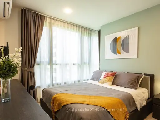 ขายให้เช่า XT Huaikhwang ห้องน่าอยู่สุดๆ ตกแต่งสีสันสุดชิค พร้อมเฟอร์นิเจอร์เกรดพรีเมี่ยม จองด่วน