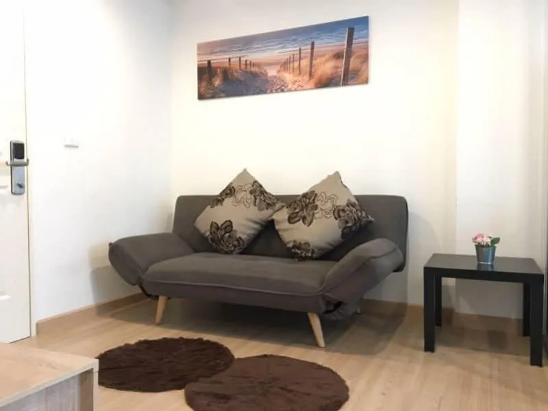 For rent !! Condo The Niche ID Serithai, high floor, beautiful room, pool view, fully furnished Ready to move in, don't miss !!