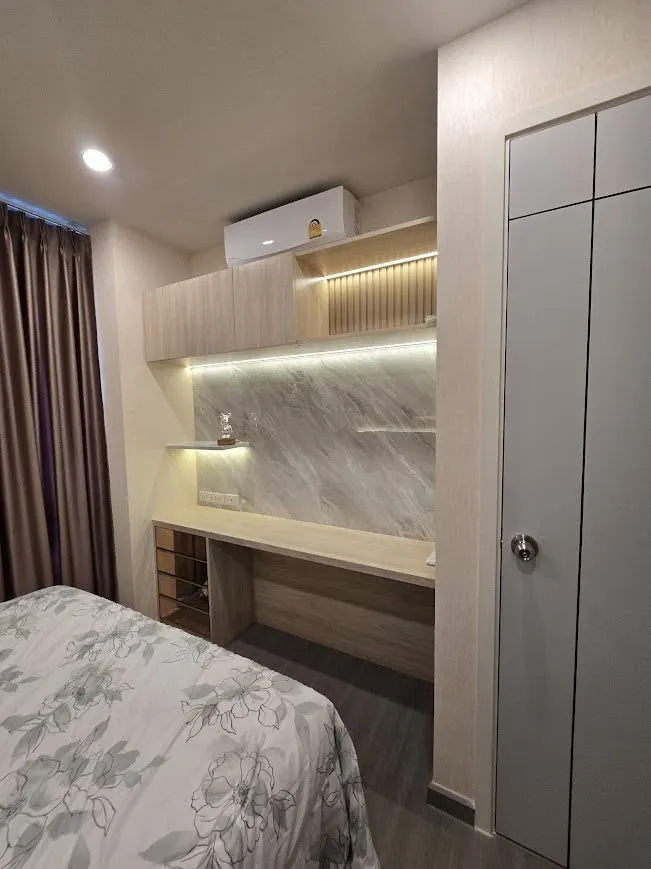 For rent Condo The President Charan - Yaek Fai Chai Station, a nice room, well-built, good price, book now.