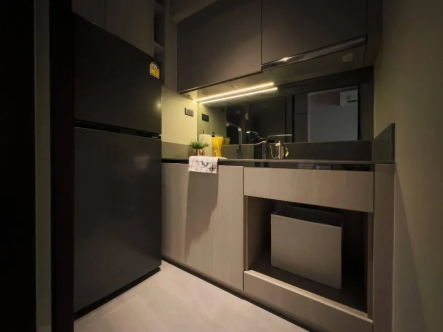 ให้เช่า The fine bangkok thonglor - ekamai เฟอร์นิเจอร์ครบ พร้อมเข้าอยู่ได้เลย บ่ายไม่ร้อน จองเลย