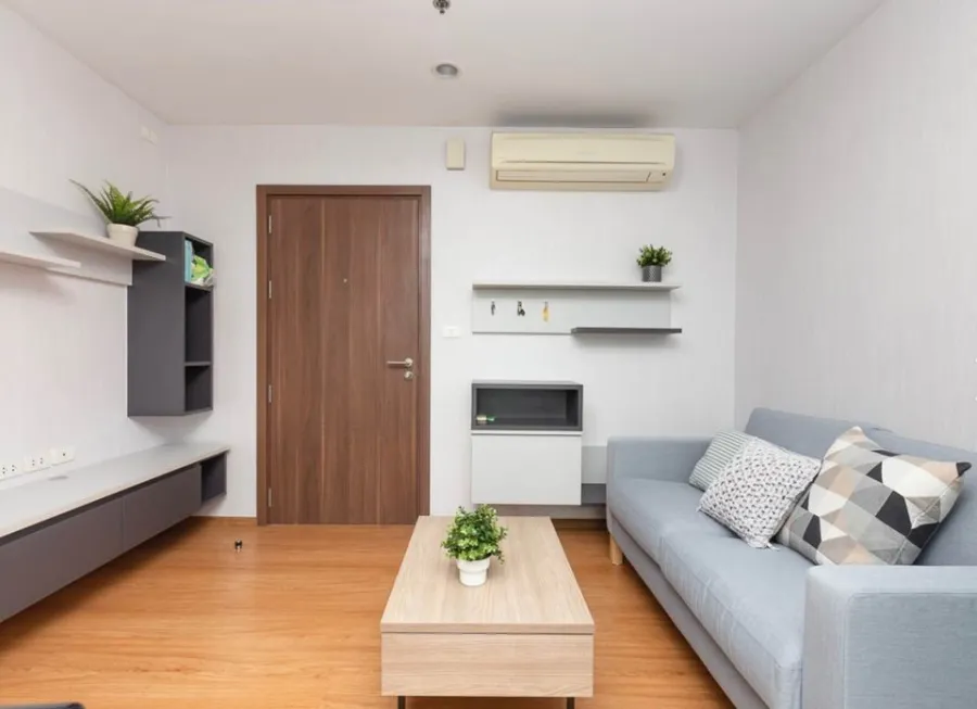 ให้เช่า คอนโด The Base Sukhumvit 77 ชั้น 24 วิวแจ่มๆ ห้องกั้นเป็นสัดส่วน ตกแต่งน่าอยู่ รีบจองเลยจร้า
