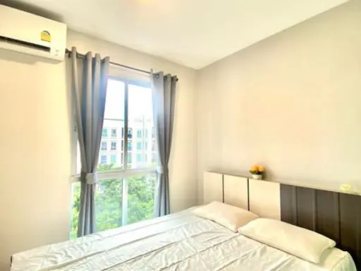 For rent Plum Condo Mix Chaengwattana, new room, very nice decoration Fully furnished and electrical appliances, book now.