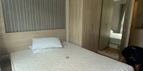 ให้เช่า ลุมพินี วิลล์ สุขุมวิท 76 - แบริ่ง สเตชั่น 2 ชั้น 2 ห้อง One bed room ตกแต่งทั้งเฟอร์และเครื่องใช้ไฟฟ้าครบ พร้อมเข้าอยู่