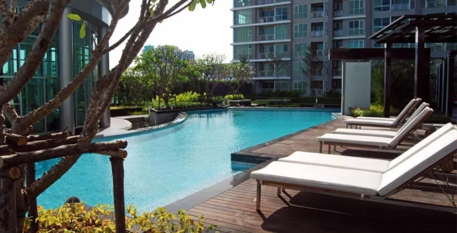 ขาย Rhythm Ratchada ห้องสวย ชั้น 29 พร้อมเข้าอยู่ได้ทันที วิวเมืองโล่ง ชั้นสูงโปร่ง บรรยากาศดี จองเลย