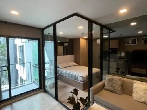 คอนโดใหม่ล่าสุด ติด ม.กรุงเทพ อยู่ยังไงก็ไม่ out ให้เช่า KAVE TOWN SPACE แต่งสวยพร้อมอยู่ รีบเลย