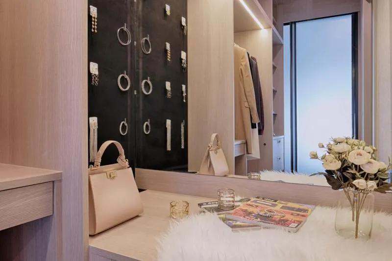 ว้ายย แต่งสวยยิ่งกว่าห้องตัวอย่าง ให้เช่า the line asoke ratchada ห้อง one bed ทุกอย่างครบ ด่วนเลย