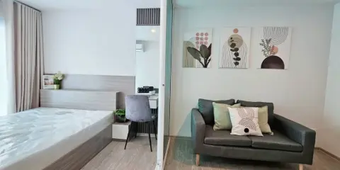 ให้เช่าคอนโด Regent home bangna ห้องพร้อมอยู่ สิ่งอำนวยความสะดวกครบ มาจับมาจองได้แล้ววันนี้ อย่าพลาด