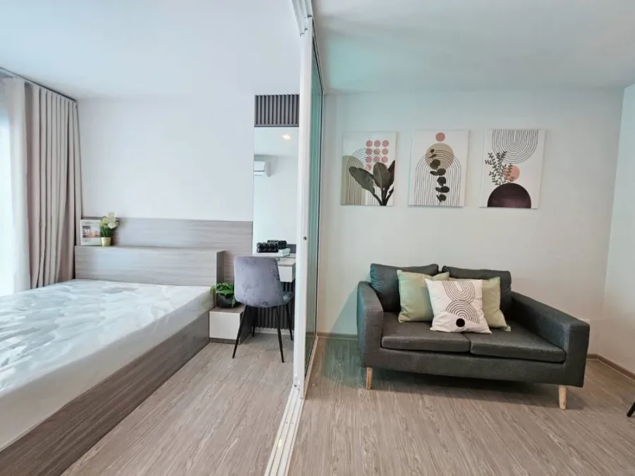 ให้เช่าคอนโด Regent home bangna ห้องพร้อมอยู่ สิ่งอำนวยความสะดวกครบ มาจับมาจองได้แล้ววันนี้ อย่าพลาด