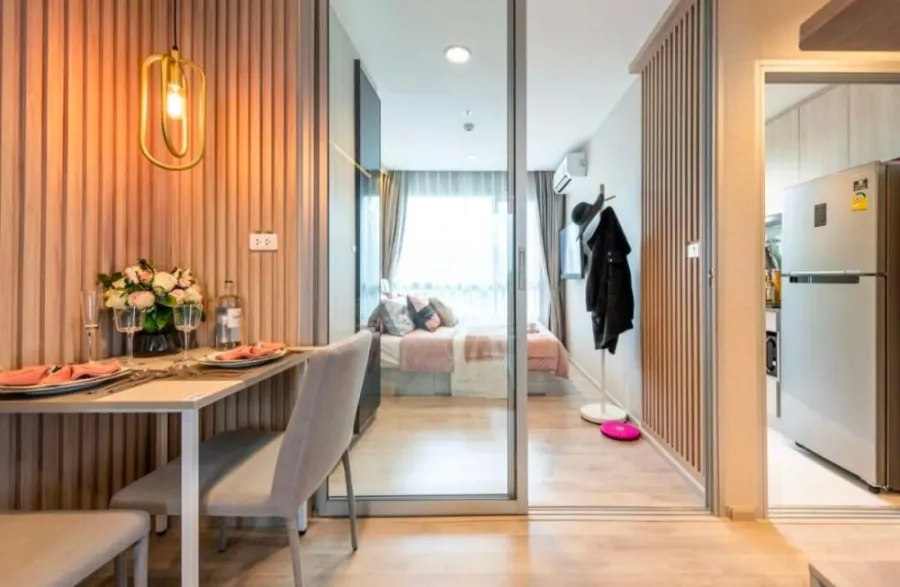 Sale down payment, Condo Niche Mono Chaengwattana, new project, near BTS, 20th floor, beautiful view, good location, hurry to reserve before anyone else!!