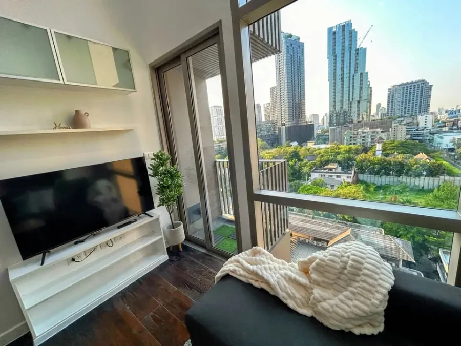 For sale or rent: Ideo Morph 38, 7th floor, beautiful view, very good condition, north-facing room, not hot, pets allowed, very worth booking.