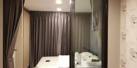 ปล่อยเช่า Kave condo ห้องใหญ่ แยกห้องนอน ห้องนั่งเล่น ห้องครัวชัดเจน วิวสระน้ำ ไม่จองไม่ได้แล้ว