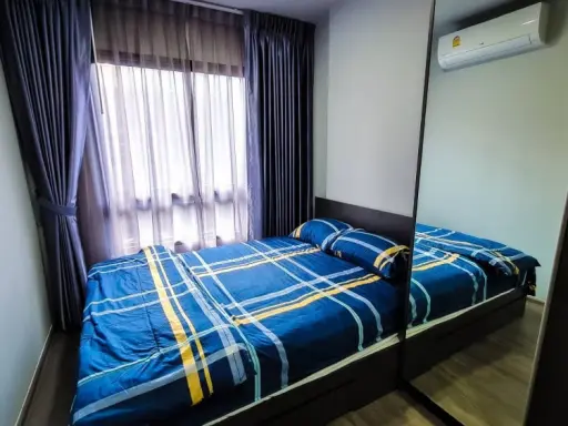 For rent condo MONTE RAMA9 The room is ready to move in. You can only come in. Let me tell you that you don't miss it.