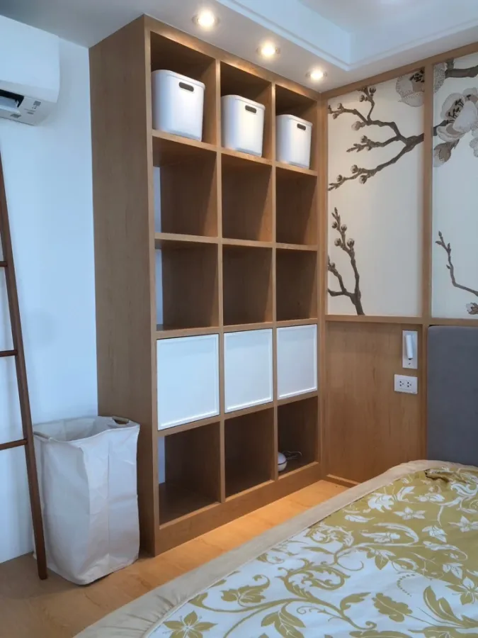 For rent!! Regal Sathorn Narathiwat, 22nd floor, beautiful room, newly renovated, Muji style, fully furnished, ready to move in. Don't miss out!!