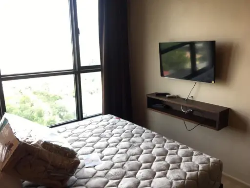 Good room, premium grade has arrived. For rent, The Base Chaengwattana, big room, good price, plus complete electrical appliances. images