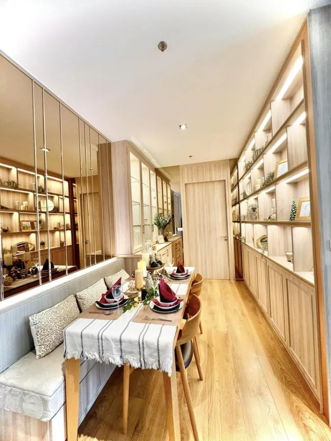 For sale or rent, Park 24 Origin Phrom Phong, fully decorated in modern luxury style, making the most of the space. Urgent.