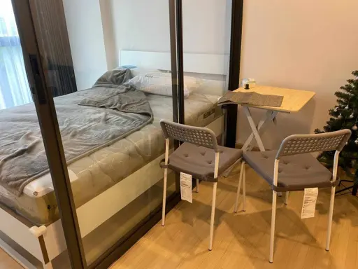 For rent, Supalai Prime Rama 9, Building A, 6th floor, very beautiful view, great atmosphere. Simple decoration, inviting, book now.