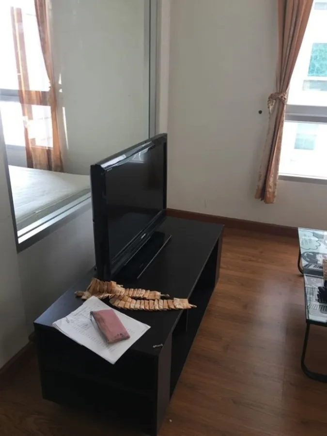 For Sale/Rent!! Condo The Parkland Ratchada-Thapra, room with furniture, 17th floor, pool view, book now!!