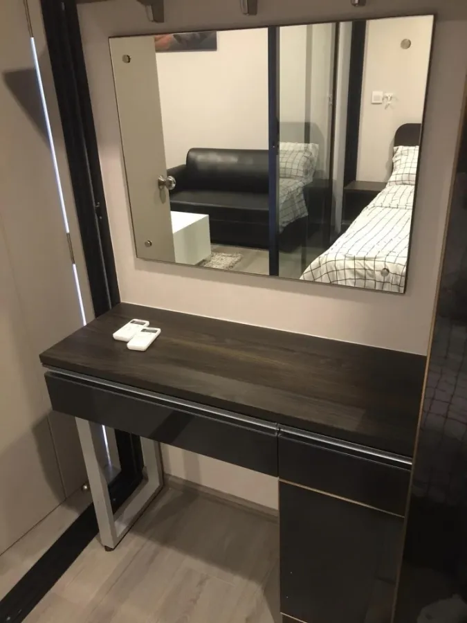 Condo for rent, The Politan Rive, nice room, divided into sections. Separated into zones perfectly. Good price. Hurry and reserve.