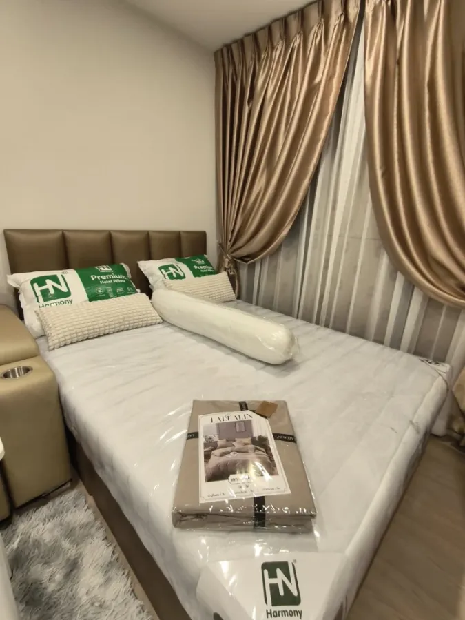 ให้เช่า Aspire Sukhumvit Rama 4 ห้องพร้อมอยู่ เฟอร์พร้อม ชั้นสูง จองเลย
