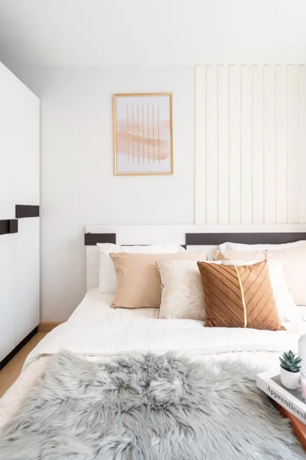 For sale: Levo Ladprao 18 Phase 2, 4th floor, beautifully decorated room, fully furnished, ready to move in, don't miss it.