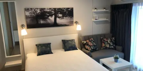 ให้เช่า ลุมพินี ซีเล็คเต็ด สุทธิสาร-สะพานควาย ตกแต่งเริ่ด มี Walk-in closet วิวปังๆแบบไม่มีไรกั้น