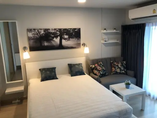 ให้เช่า ลุมพินี ซีเล็คเต็ด สุทธิสาร-สะพานควาย ตกแต่งเริ่ด มี Walk-in closet วิวปังๆแบบไม่มีไรกั้น images