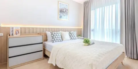 ขาย Serrano Condominium Rama 2 ห้องมาพร้อมเฟอร์นิเจอร์ครบ ตกแต่งสีสรรพ์สบายตา พลาดแล้วจะเสียใจ