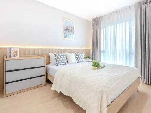 ขาย Serrano Condominium Rama 2 ห้องมาพร้อมเฟอร์นิเจอร์ครบ ตกแต่งสีสรรพ์สบายตา พลาดแล้วจะเสียใจ