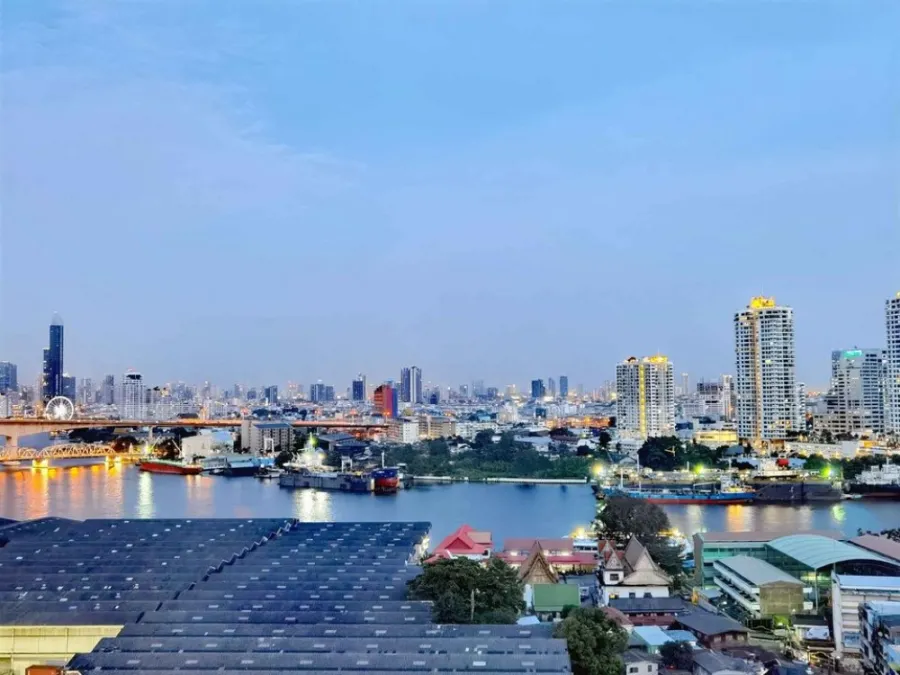 ให้เช่า คอนโด นิช โมโน เจริญนคร วิวโค้งแม่น้ำเต็มตา ห้องตกแต่งน่าอยู่ ทีวีจอใหญ่ ดูหนังจุใจ จองเลย