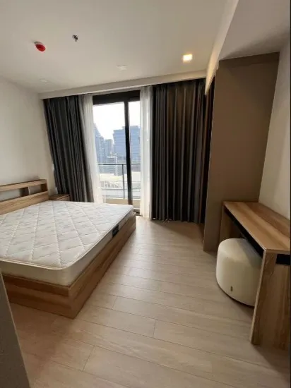 Condo for rent, One Nine Five Asoke-Rama 9, complete with electrical appliances, high floor, very good view, don't wait