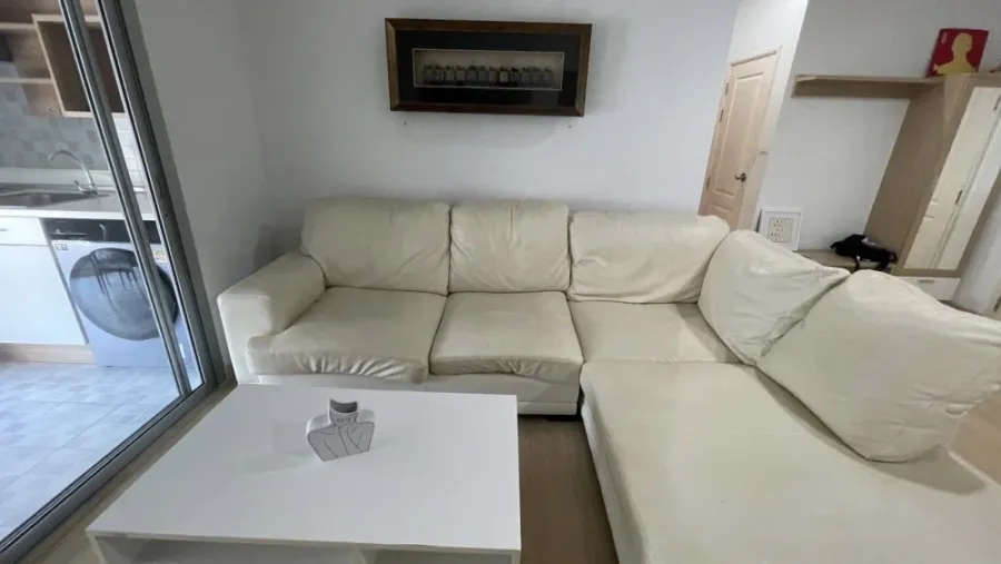 Centric Scene Ratchavipha for rent, two bedrooms, two bathrooms, lots of usable space, move in now, don't hesitate.