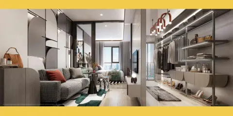 ขายดาวน์ขาดทุน Plum Condo New West บางใหญ่ ชั้น 16 ห้องมุม ทิศเหนือ ราคาจับต้องได้ ซื้อเลย