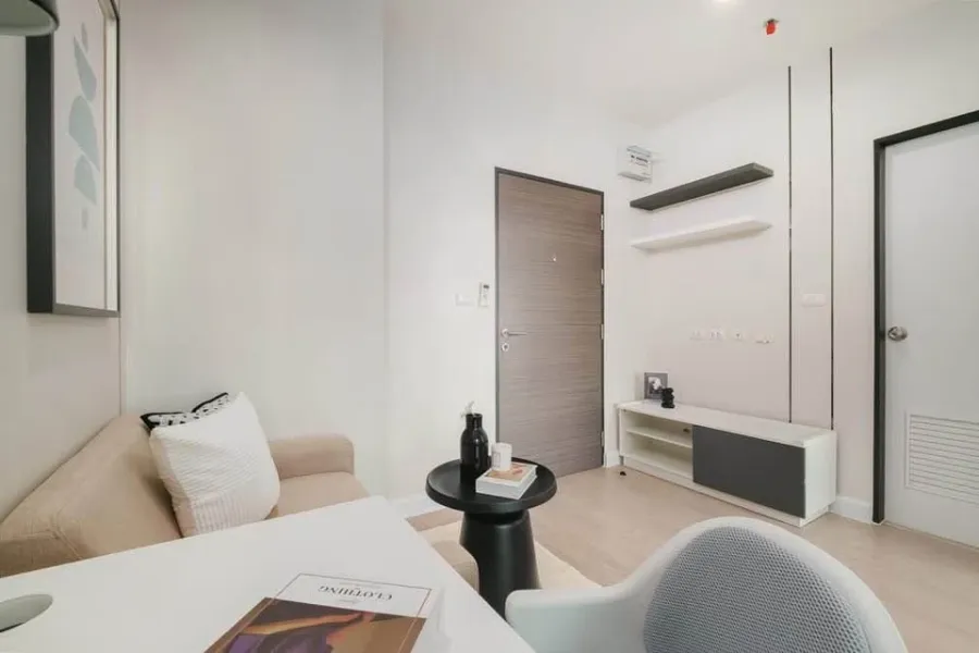 For sale: Metro Sky Prachachuen, 1 bedroom, 1 bathroom, beautifully decorated, 9th floor, beautiful view, not blocked, don't miss it.
